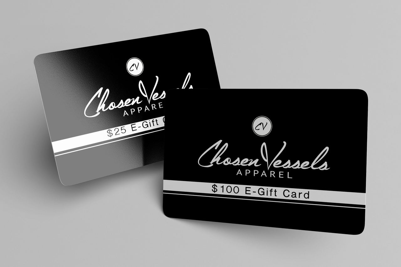 Chosen Vessels Apparel Gift Card